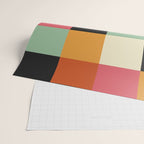 Bold Colorful Checks Pattern - Large XVIII Wrapping Paper Gallery Image 2