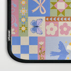 Whimsical Folk Garden Collage Laptop Sleeve Gallery Image 3