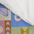 Whimsical Folk Garden Collage Comforter Gallery Image 4