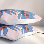 blue flowers 2 Pillow Sham Gallery Image 3