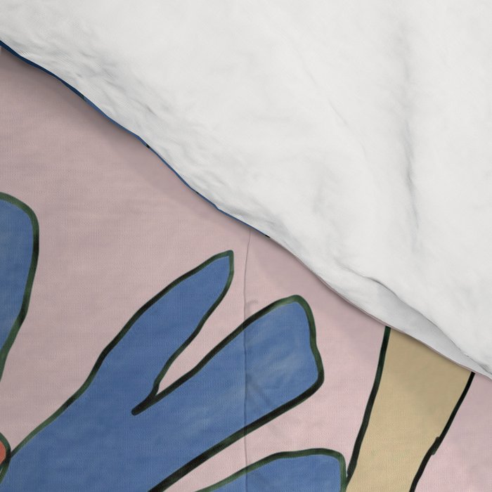 blue flowers 2 Comforter Gallery Image 4