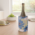 blue flowers 2 Wine Chiller Gallery Image 4
