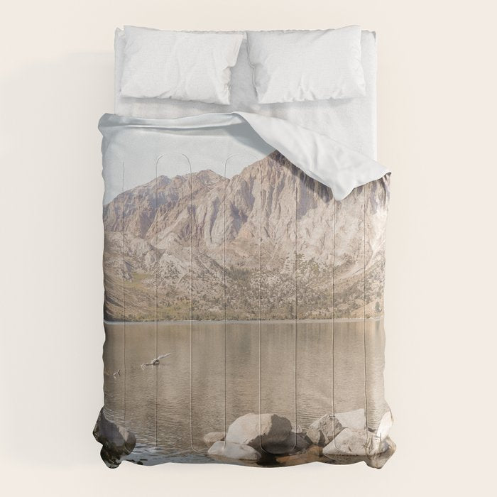 Mountains Of California Picture | Mammoth Lakes Landscape Art Print | USA  Nature Travel Photography Comforter Gallery Image 6