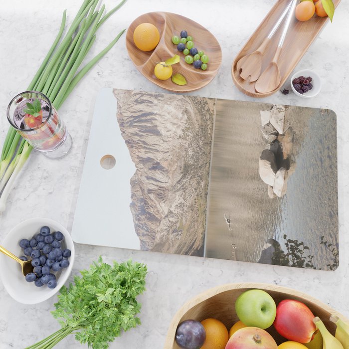 Mountains Of California Picture | Mammoth Lakes Landscape Art Print | USA  Nature Travel Photography Cutting Board Gallery Image 2