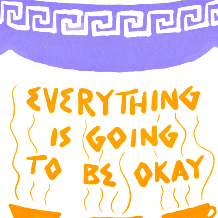 Everything Will Still Be Okay Inspired by PANTONE 17 1230 Mocha Mousse Coffee Mug Gallery Image 2