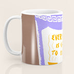 Everything Will Still Be Okay Inspired by PANTONE 17 1230 Mocha Mousse Coffee Mug Gallery Image 3