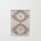 Southwestern Minimalism - Neutral Rose Beige Wall Hanging Gallery Image 1