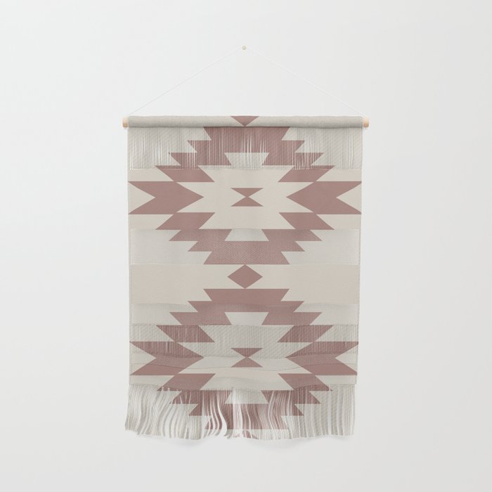 Southwestern Minimalism - Neutral Rose Beige Wall Hanging Gallery Image 1