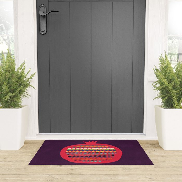 Pomegranate Welcome Mat Gallery Image 3