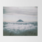 Adams Above Clouds Throw Blanket Gallery Image 2