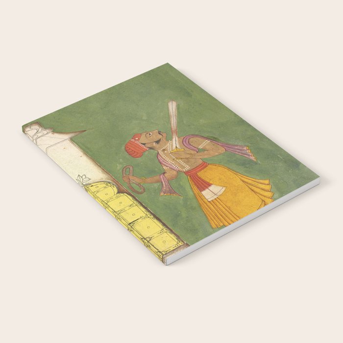 Woman gazing at warrior Indian Painted Illustration Notebook Gallery Image 2