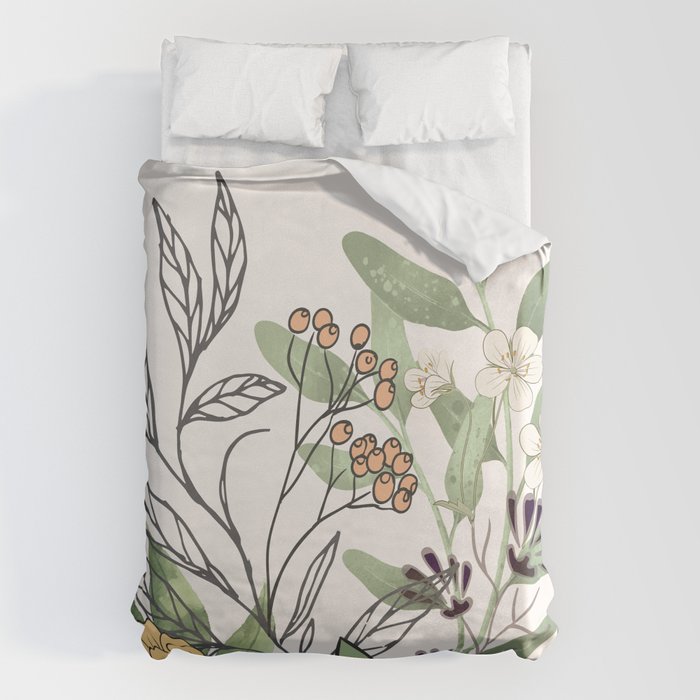 Spring Garden II Duvet Cover Gallery Image 1