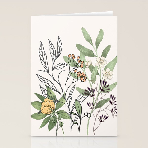 Spring Garden II Stationery Card Gallery Image 2