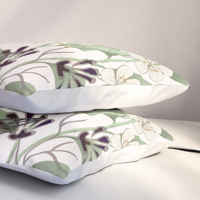 Spring Garden II Pillow Sham Gallery Image 3