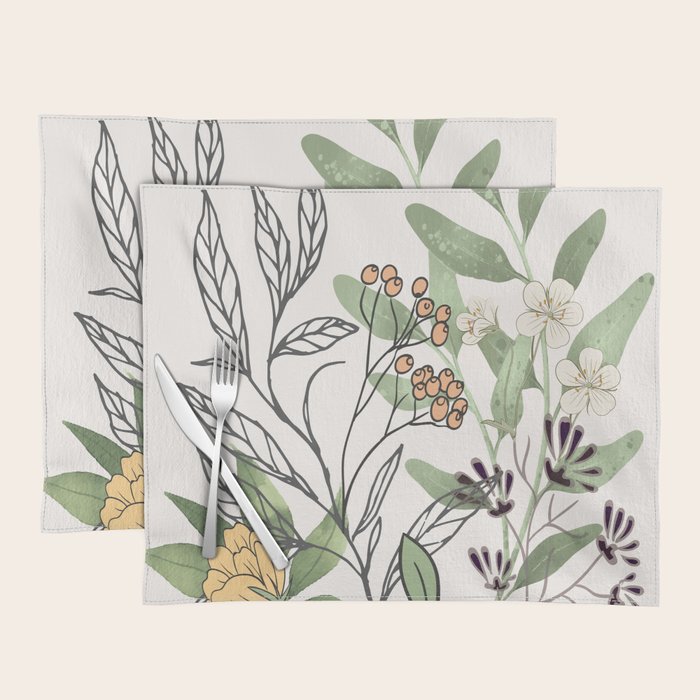 Spring Garden II Placemat Gallery Image 1