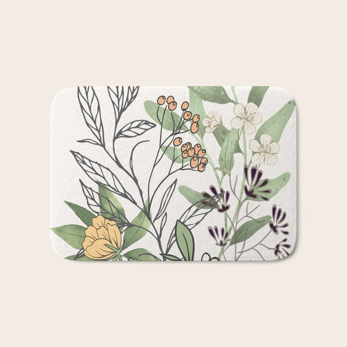 Spring Garden II Bath Mat Gallery Image 1