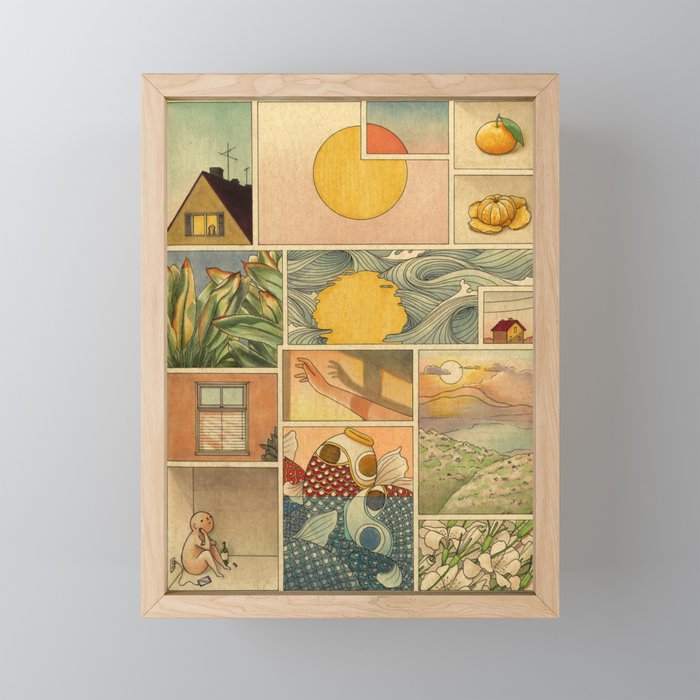 Summer Mini Art Print Gallery Image 1