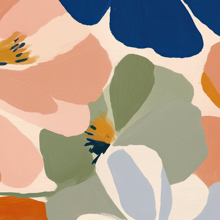 Soft Abstract Floral Garden I Coffee Mug Gallery Image 2