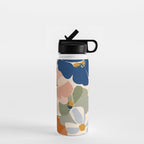 Soft Abstract Floral Garden I Water Bottle Gallery Image 1