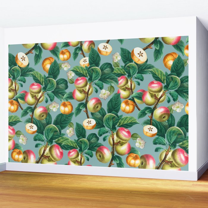 Spring Summer 2022 Fruits Pattern Wall Mural Gallery Image 2