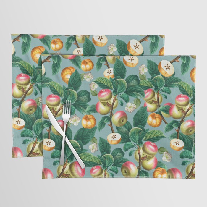 Spring Summer 2022 Fruits Pattern Placemat Gallery Image 1