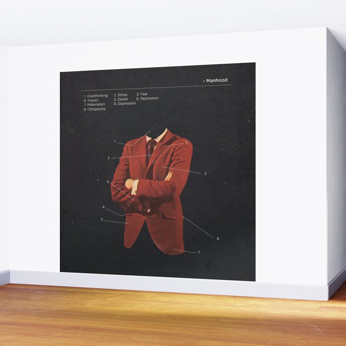 Manhood Wall Mural Gallery Image 2