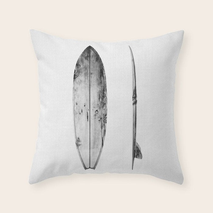 Surfboard Throw Pillow Gallery Image 6