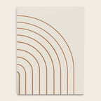 Minimal Arch XVI Earthy Natural Modern Geometric Lines Notebook Gallery Image 4