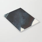 Like A Gentle Hurricane [2]: a minimal, abstract piece in blues and white by Alyssa Hamilton Art Notebook Gallery Image 3