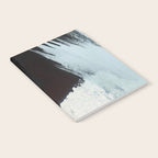 Like A Gentle Hurricane [2]: a minimal, abstract piece in blues and white by Alyssa Hamilton Art Notebook Gallery Image 2
