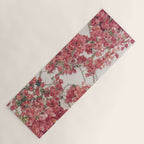 Mediterranean Bougainvillea Flower Yoga Mat Gallery Image 1