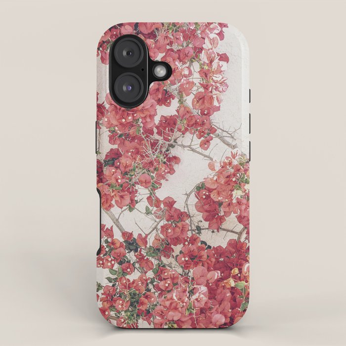 Mediterranean Bougainvillea Flower iPhone Case Gallery Image 1