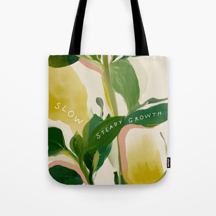 Slow Steady Growth Tote Bag Gallery Image 1