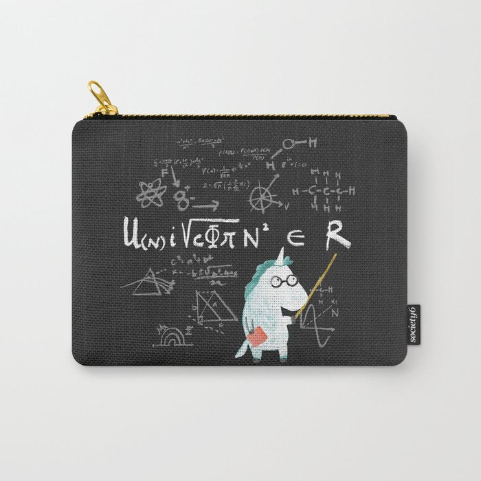 Unicorn = real Carry All Pouch Gallery Image 1