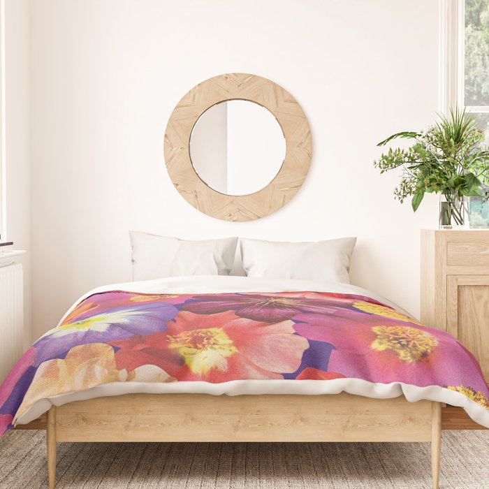 Flower Salad #2 Duvet Cover Gallery Image 3