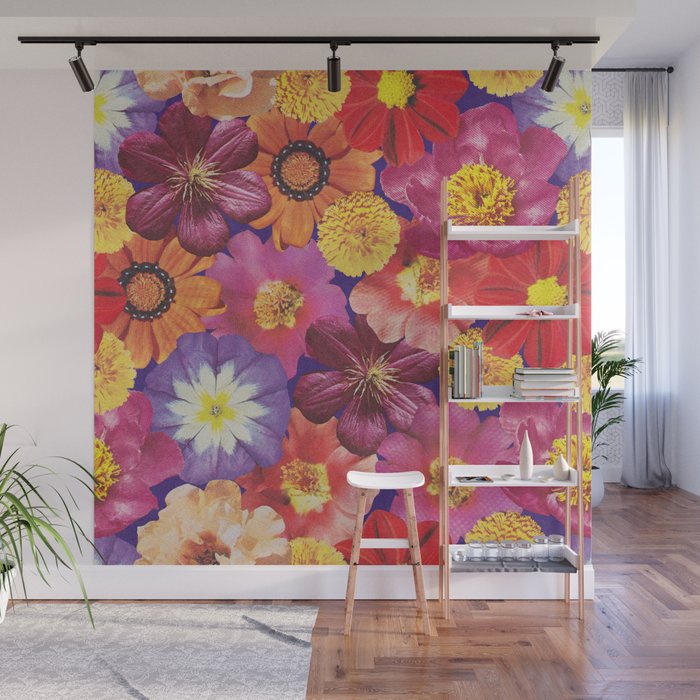Flower Salad #2 Wall Mural Gallery Image 1