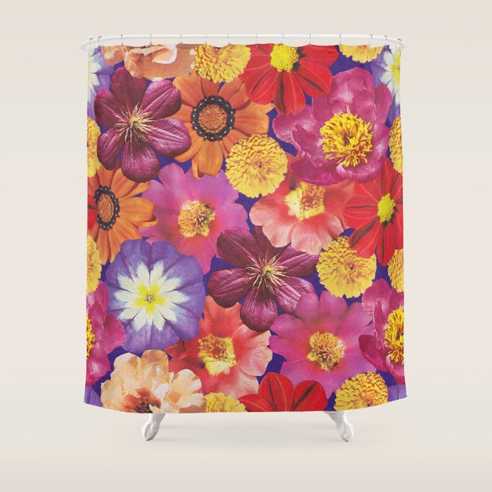 Flower Salad #2 Shower Curtain Gallery Image 1