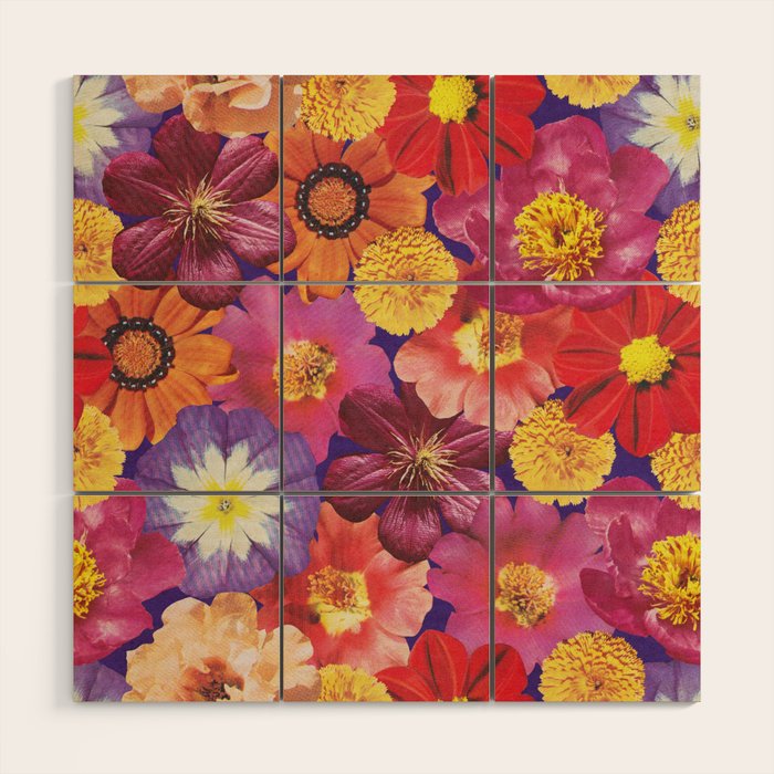 Flower Salad #2 Wood Wall Art Gallery Image 1