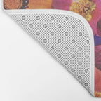 Flower Salad #2 Bath Mat Gallery Image 2
