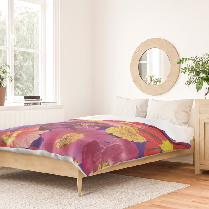 Flower Salad #2 Duvet Cover Gallery Image 2
