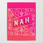 Nah â Hot Pink Poster Gallery Image 4
