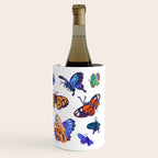 Butterflies Day - bright Wine Chiller Gallery Image 3