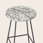 Minimalist Vines II Stool Gallery Image 2