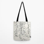 Minimalist Vines II Tote Bag Gallery Image 2
