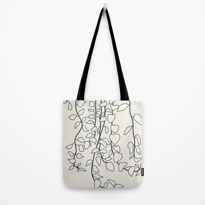 Minimalist Vines II Tote Bag Gallery Image 2