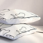 Minimalist Vines II Pillow Sham Gallery Image 3