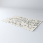 Minimalist Vines II Rug Gallery Image 3