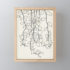 Minimalist Vines II Mini Art Print Gallery Image 1