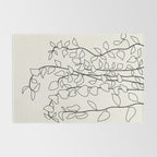 Minimalist Vines II Rug Gallery Image 2