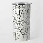 Minimalist Vines II Travel Mug Gallery Image 1
